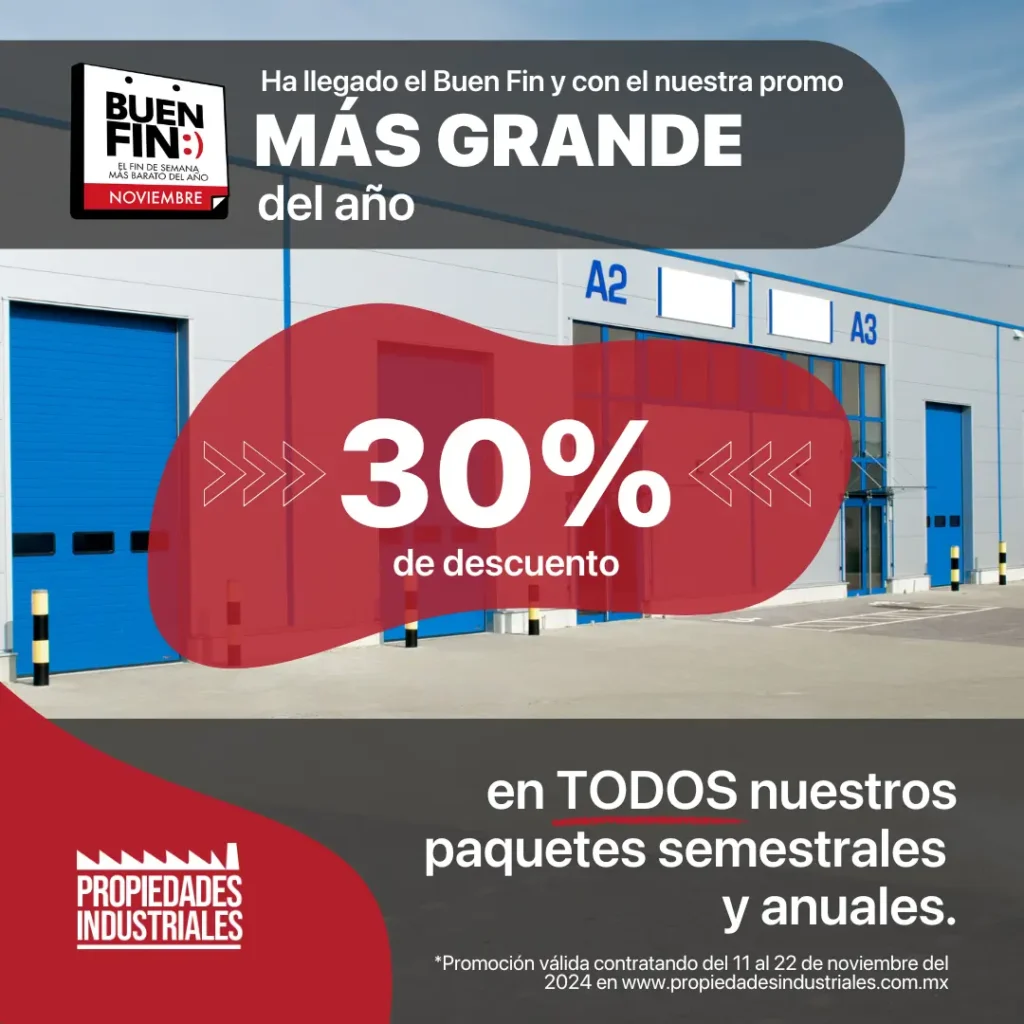 Buen fin propiedades industriales