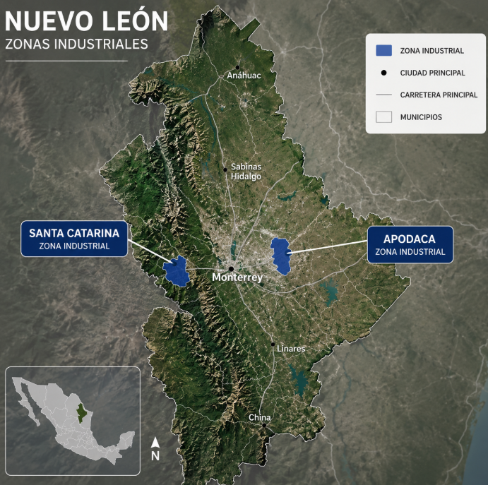 ¿Cuánto cuesta el m² de una nave industrial en Nuevo León en 2026?